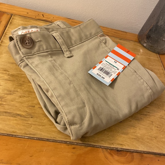 Cat & Jack Boys Khaki Size 10 - Picture 4 of 6